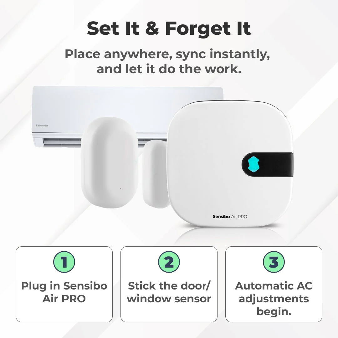 Sensibo Air Pro + Door / Window Sensor - Image 7